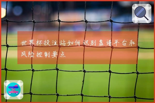 世界杯投注站如何识别靠谱平台和风险控制要点